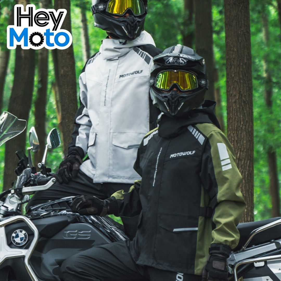 Cycling Commute Rain - Motorcycle Riding Suit Rain Jacket Waterproof