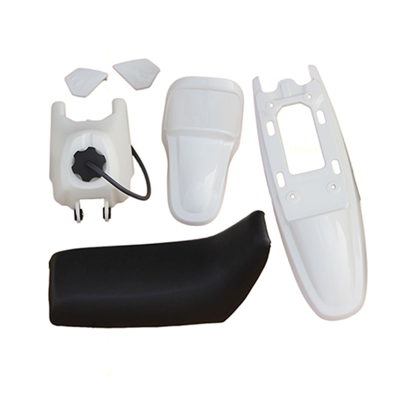 Fender Mudguard Set - Motorcycle Plastic Front Rear Kit Body