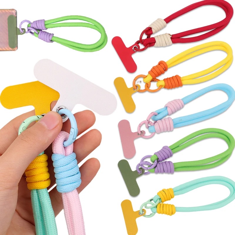 Chain Lock Combination - Mobile Phone Lanyard Wrist Strap with