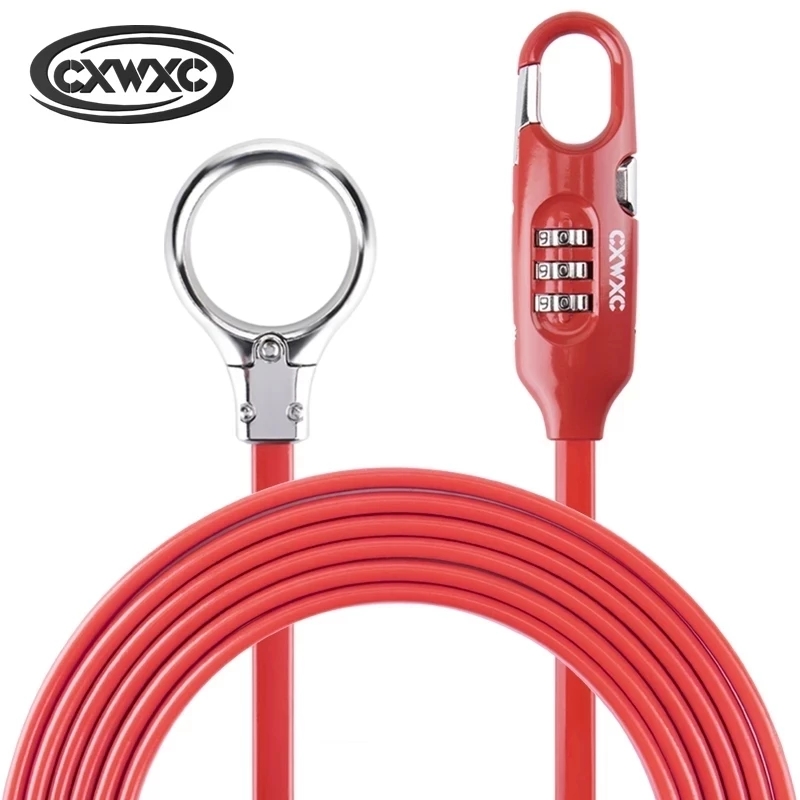 Bicycle Portable Password Lock - Cable Lock Flexible บทวิจารณ์และราคา