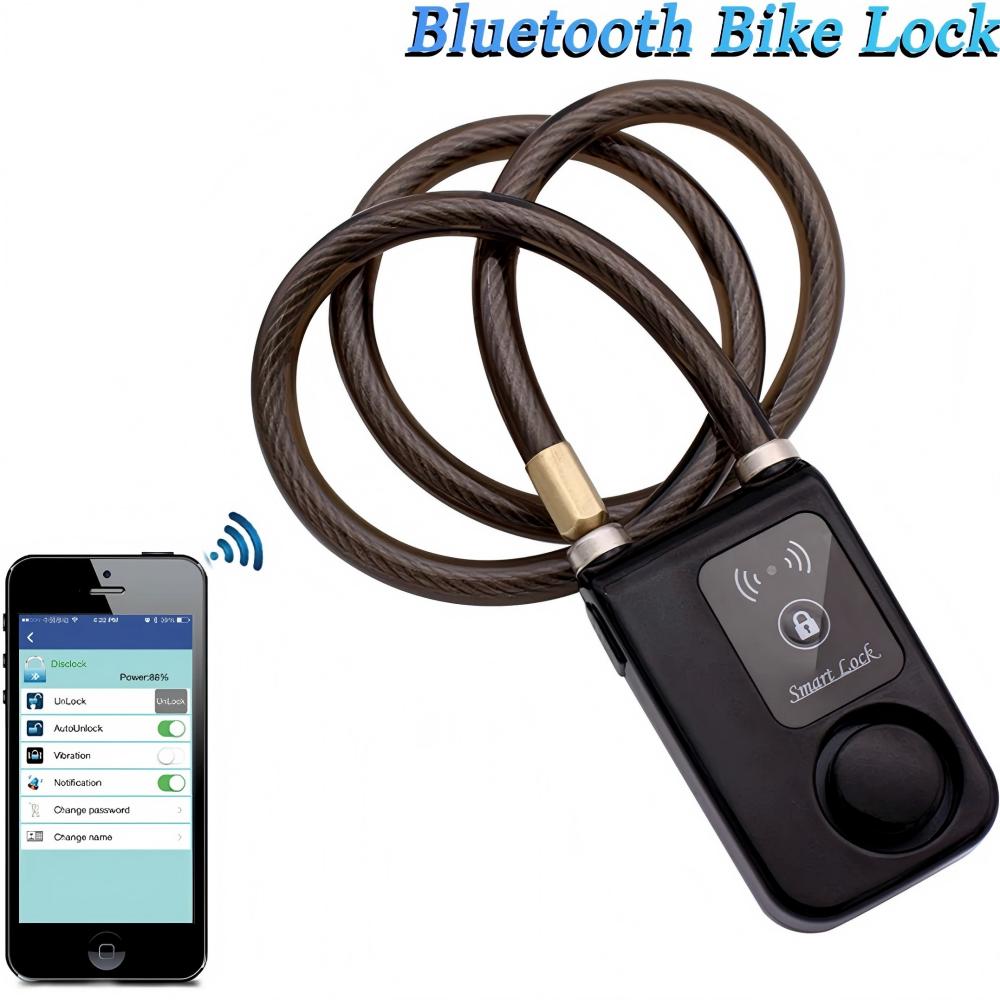 Bluetooth Smart Bike Lock Wate - Chain Lock Combination บทวิจารณ์และราคา