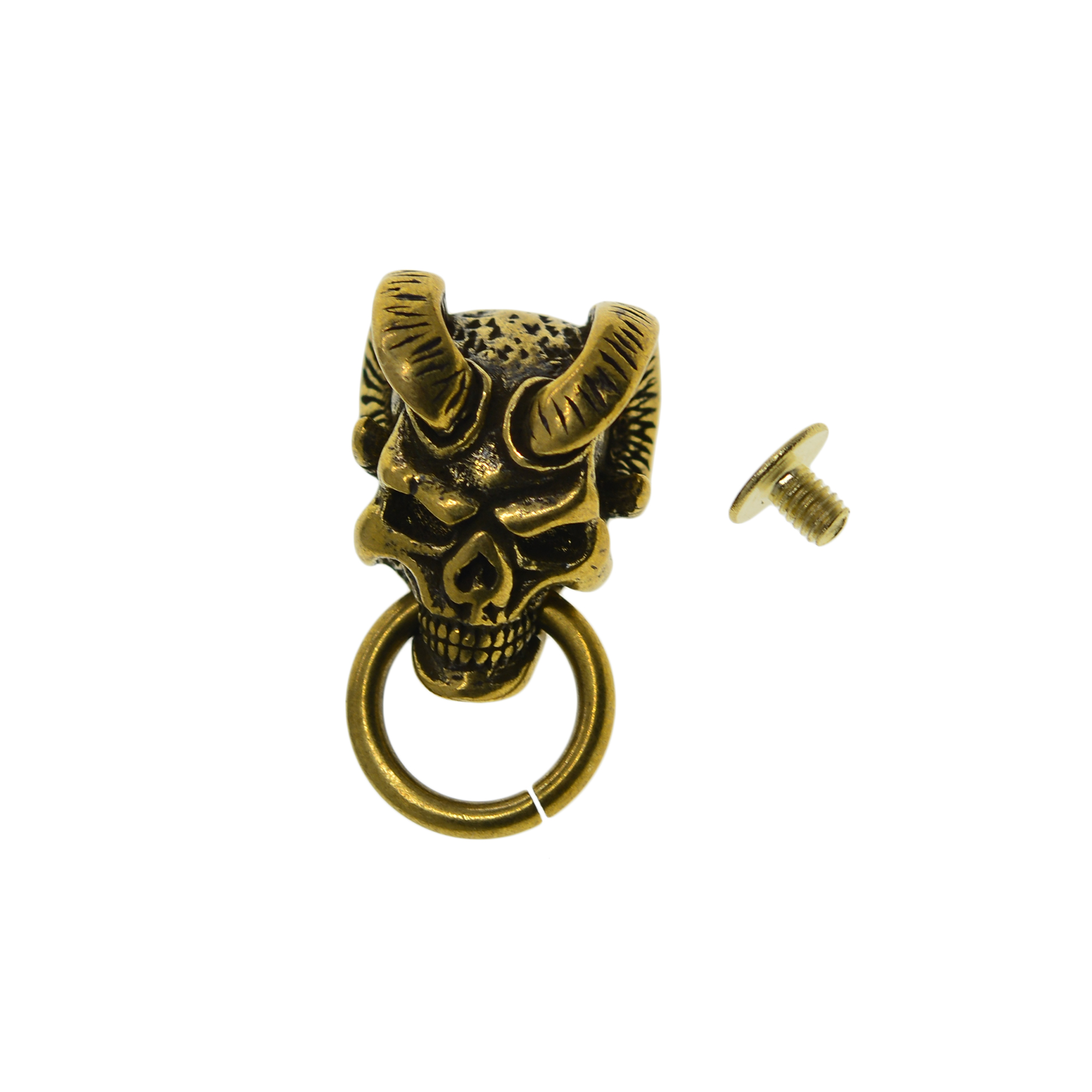 Fine 3D Brass Hell boy Devil H - Chain Lock Combination บทวิจารณ์และราคา