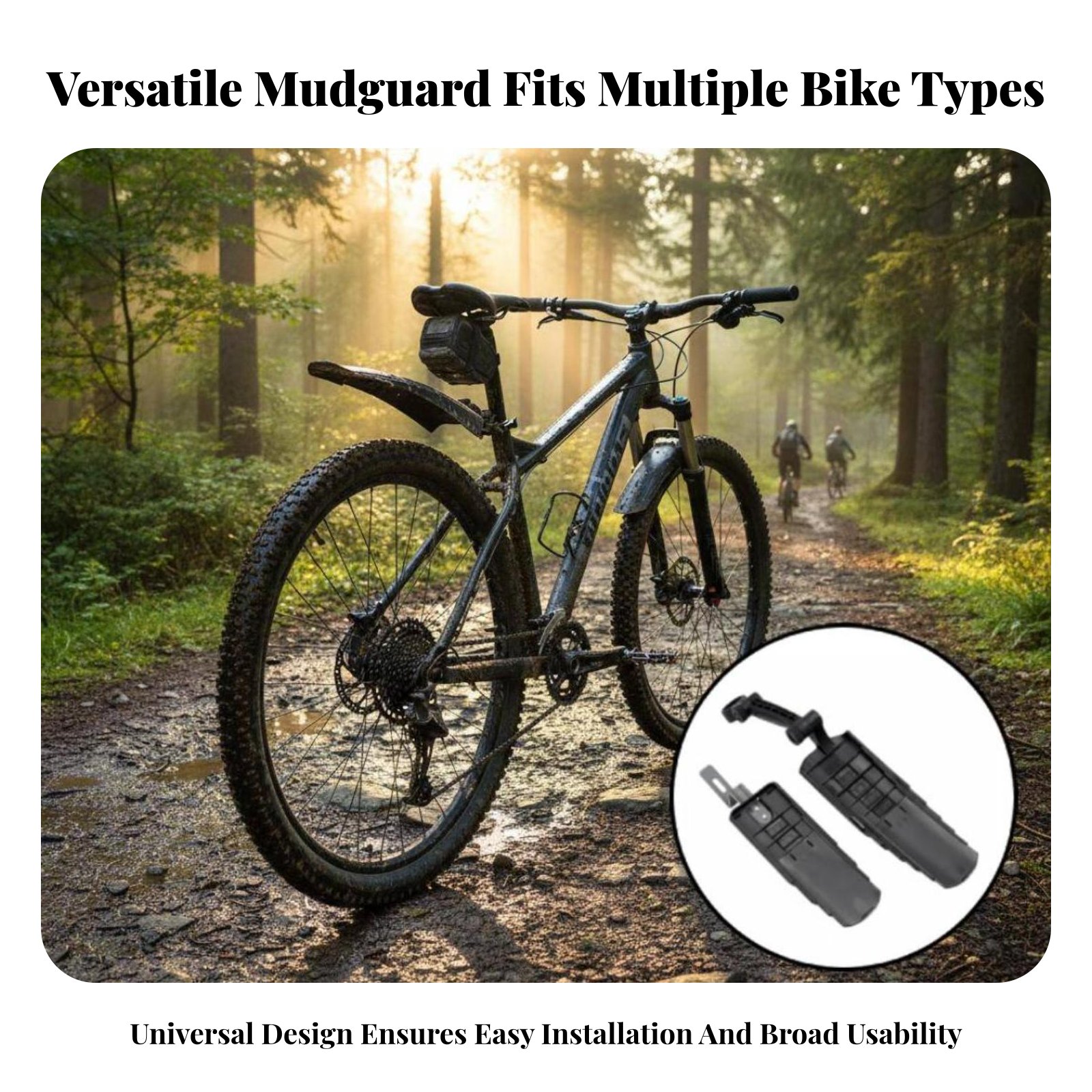 Retractable Cycle Mudguard Set - Fender Mudguard Set บทวิจารณ์และราคา