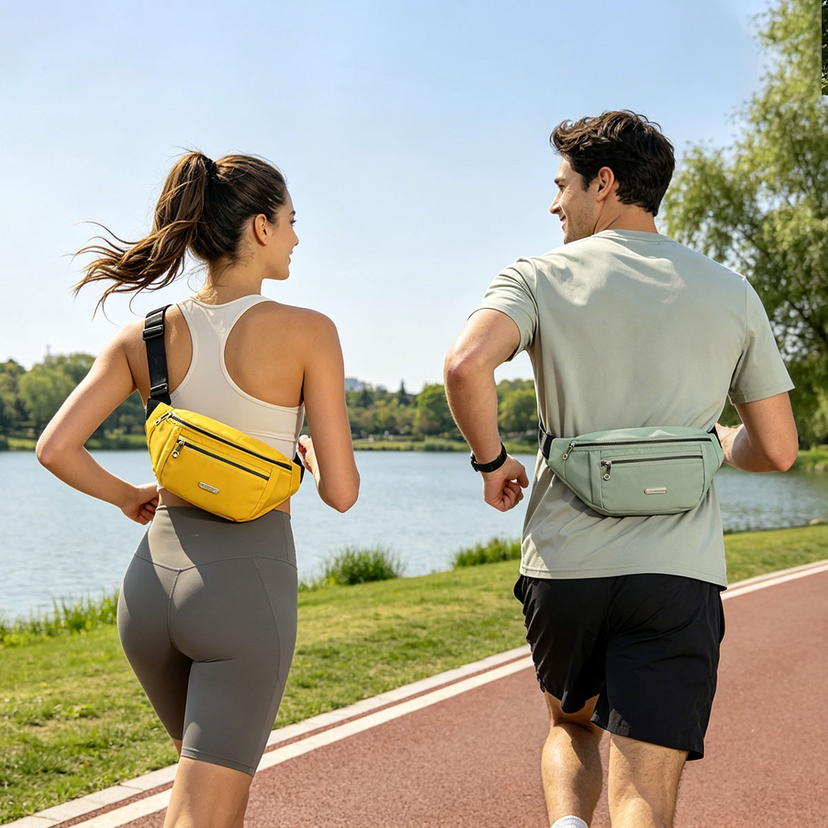 Fashion Casual Solid Color Wom - Cycling Commute Bag บทวิจารณ์และราคา