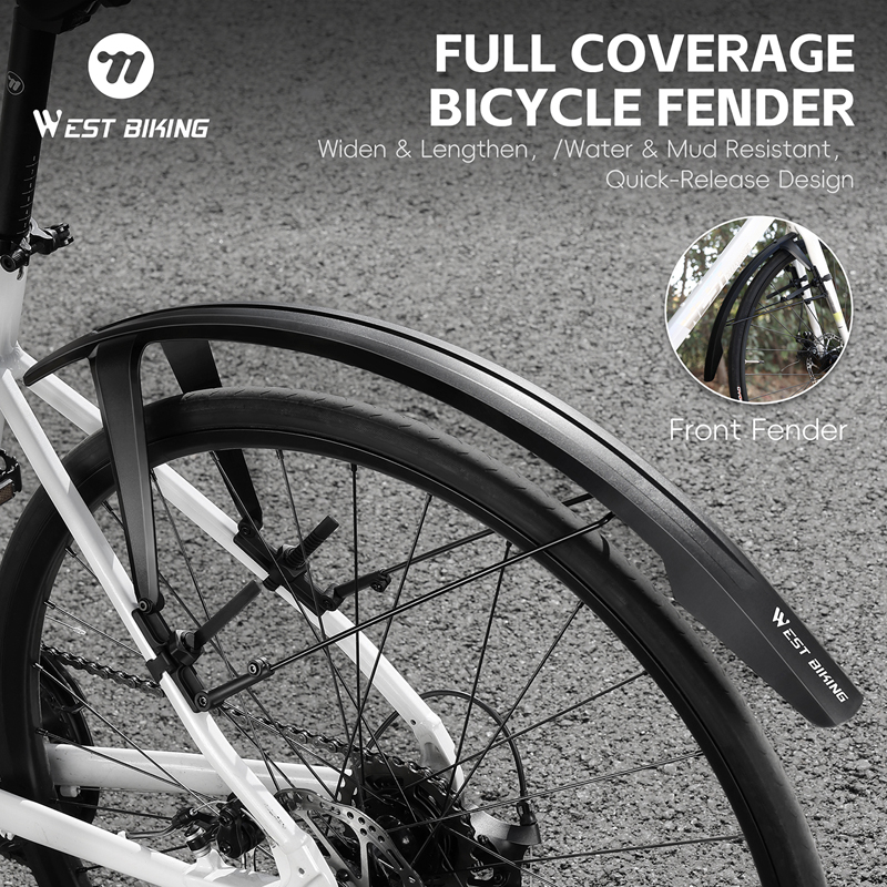 WEST BIKING Bike Fender Set 2P - Fender Mudguard Set บทวิจารณ์และราคา