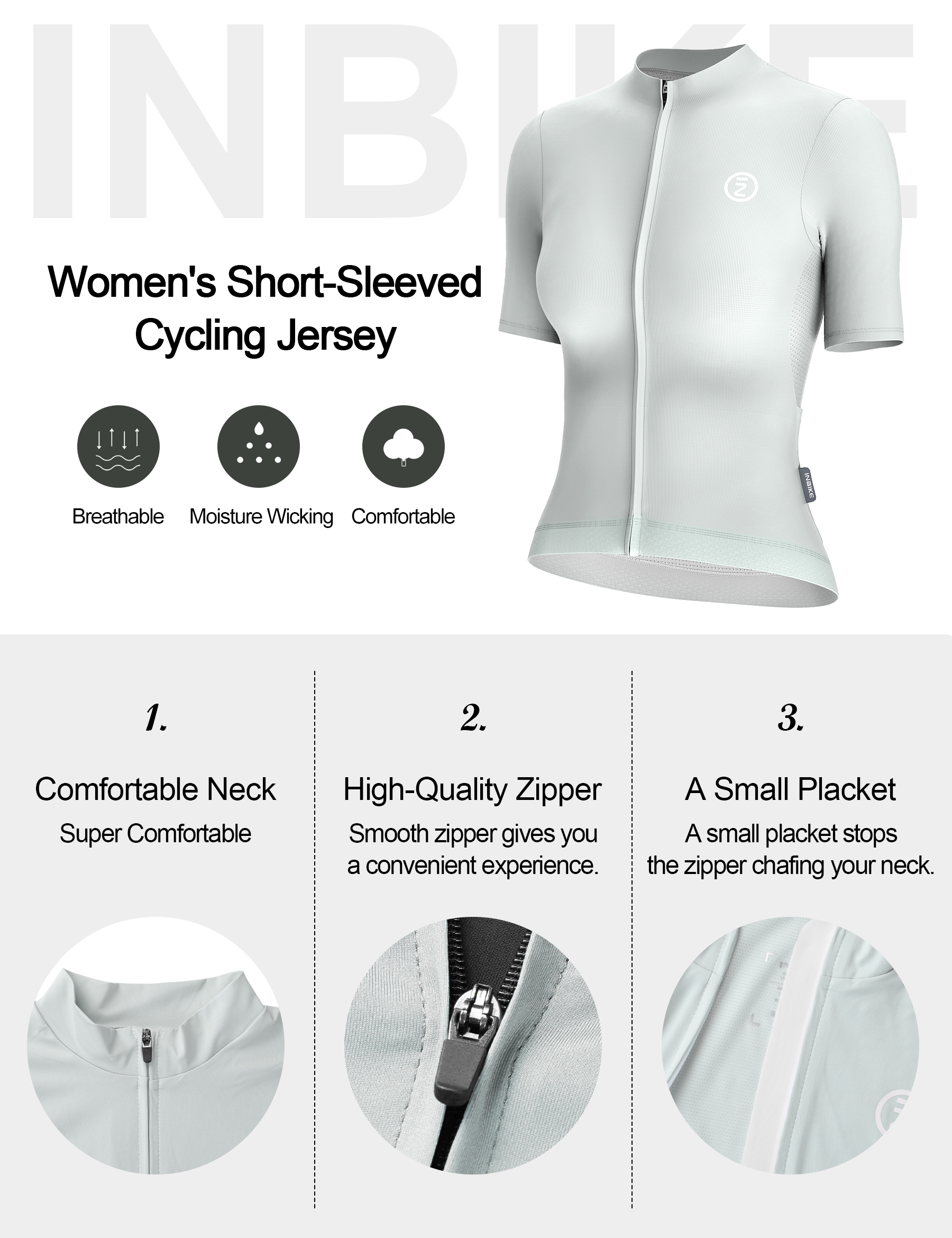 INBIKE Women's Cycling Jersey  - Cycling Commuter Clothing บทวิจารณ์และราคา