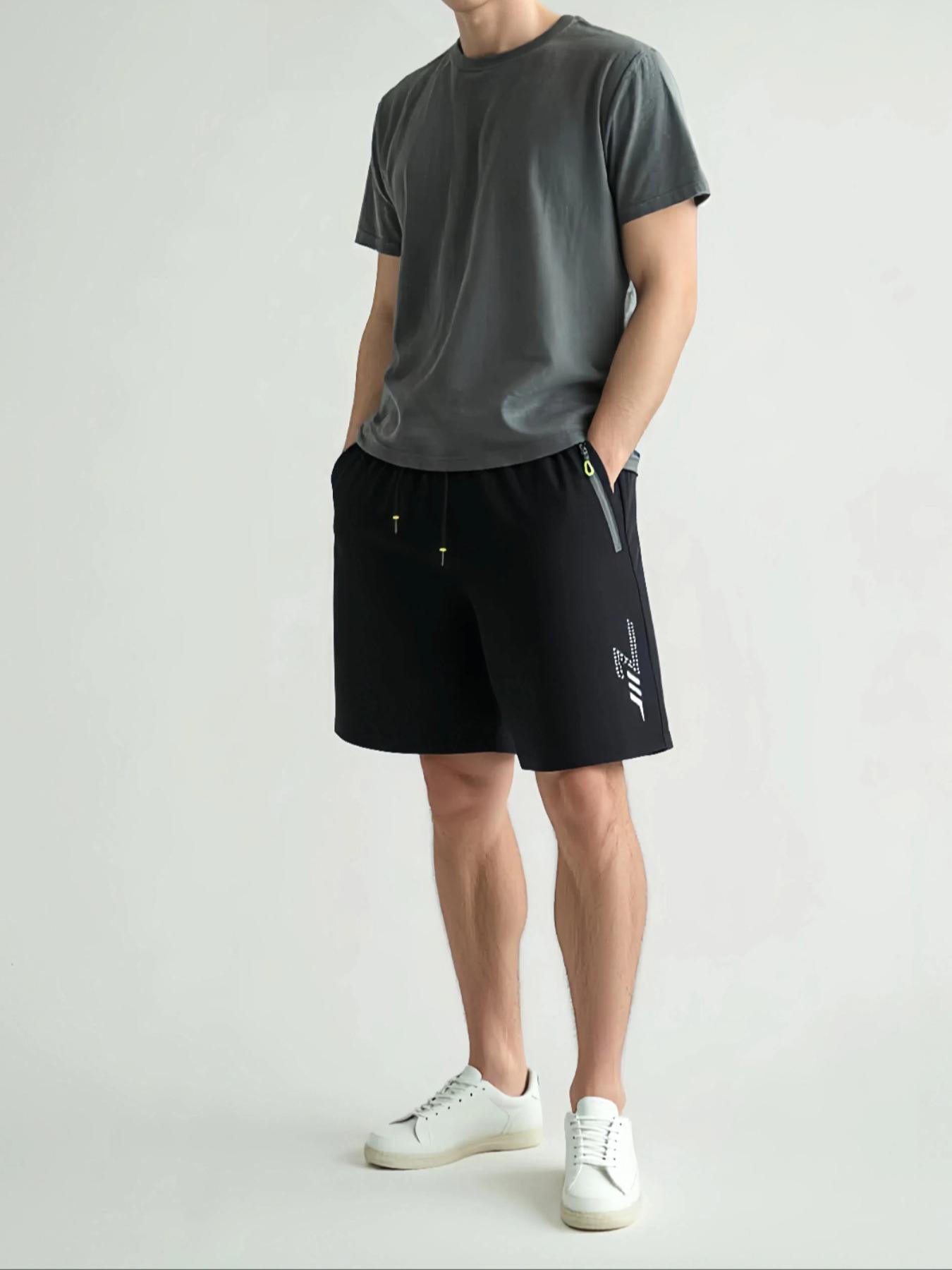 Men's Plain Casual Sports Shor - Cycling Shorts For Commute บทวิจารณ์และราคา