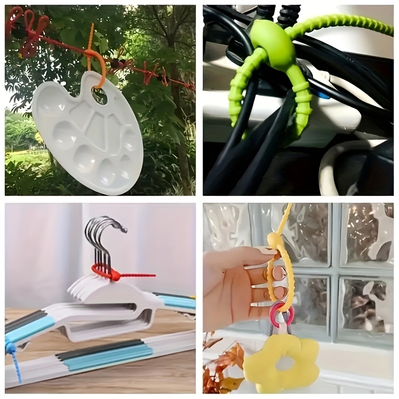 Silicone Cable Ties, 30PCS Reu - Cable Lock Flexible บทวิจารณ์และราคา