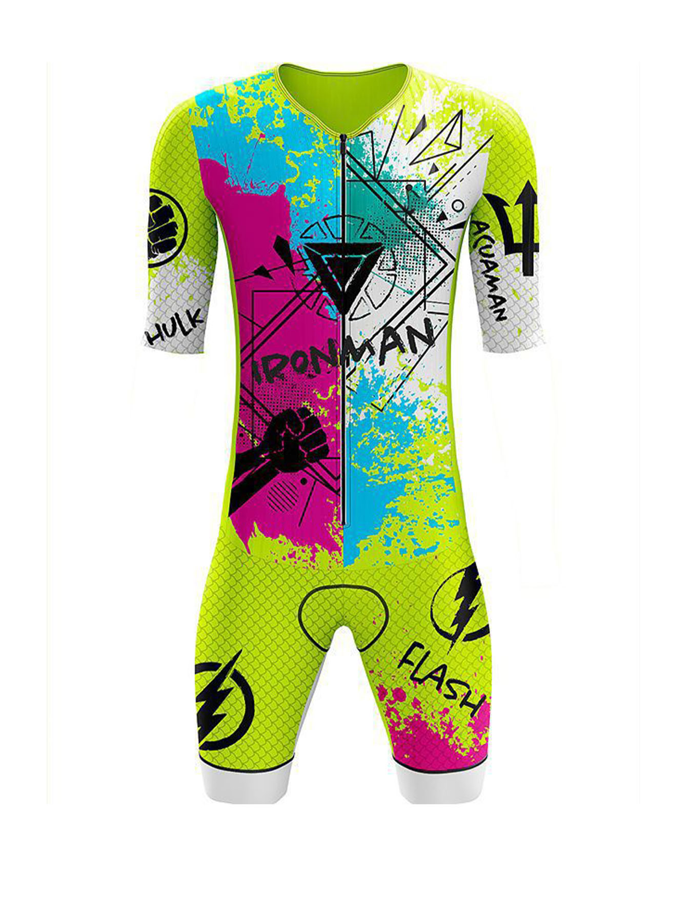 Team Triathlon Suit Men Cyclin - Cycling Commuter Clothing บทวิจารณ์และราคา