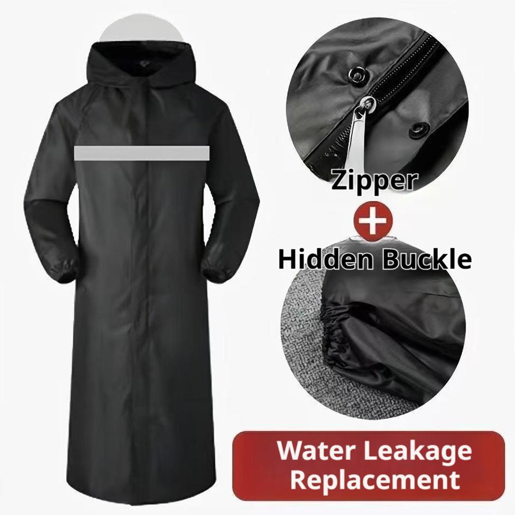 Unisex Full-Body Raincoat with - Cycling Commute Rain บทวิจารณ์และราคา