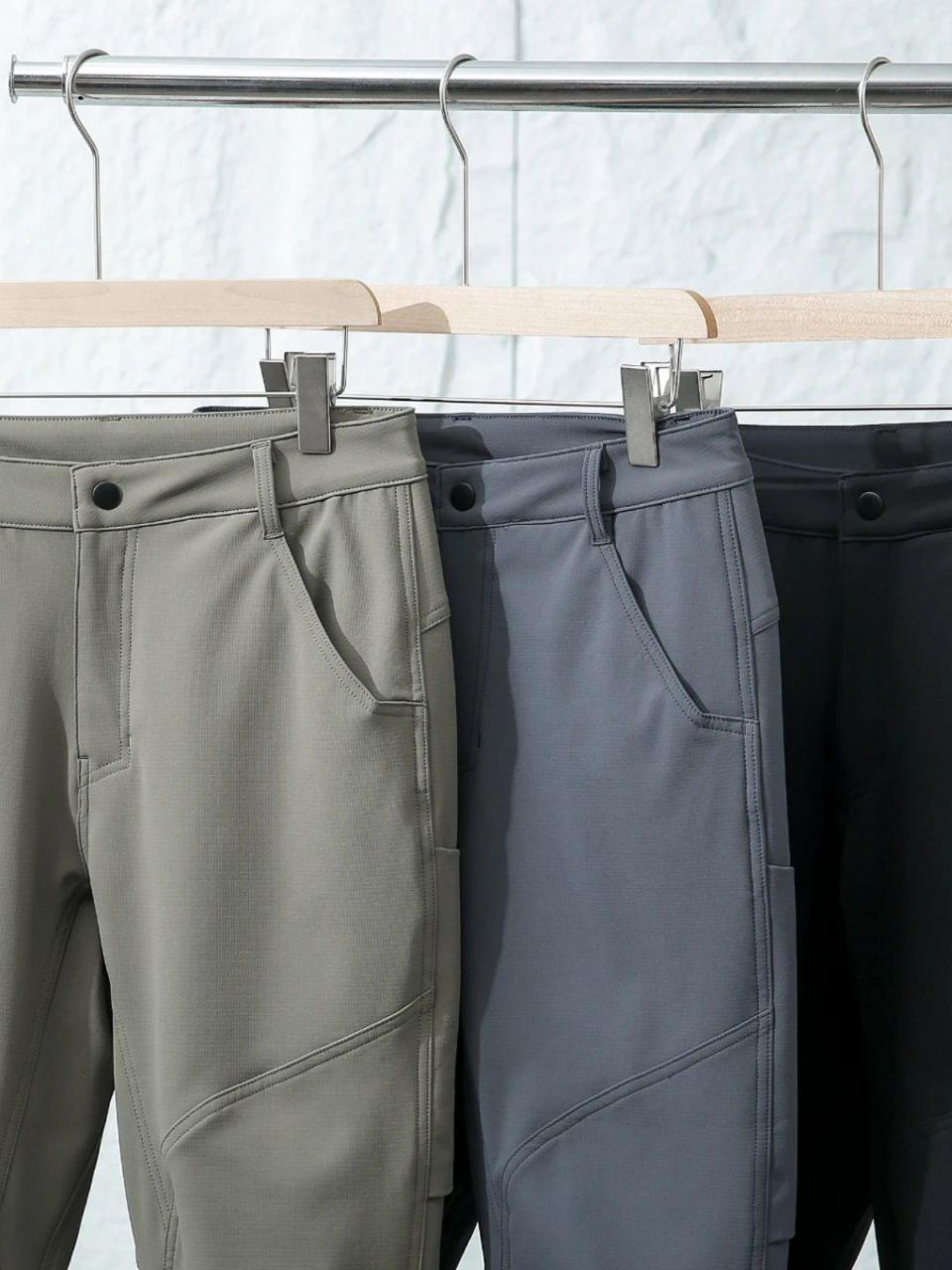 Thickened Fleece Outdoor Men's - Cycling Commute Pants บทวิจารณ์และราคา