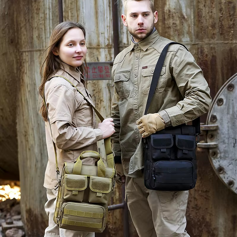 Tactical Men Shoulder Bag Outd - Cycling Commute Bag บทวิจารณ์และราคา