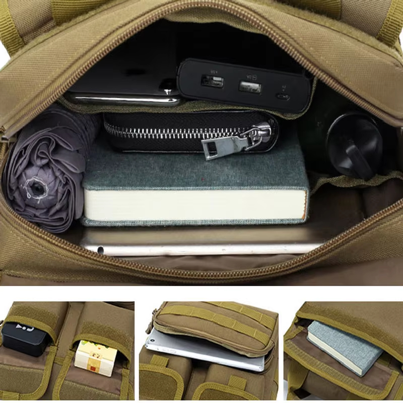 Tactical Men Shoulder Bag Outd - Cycling Commute Bag บทวิจารณ์และราคา