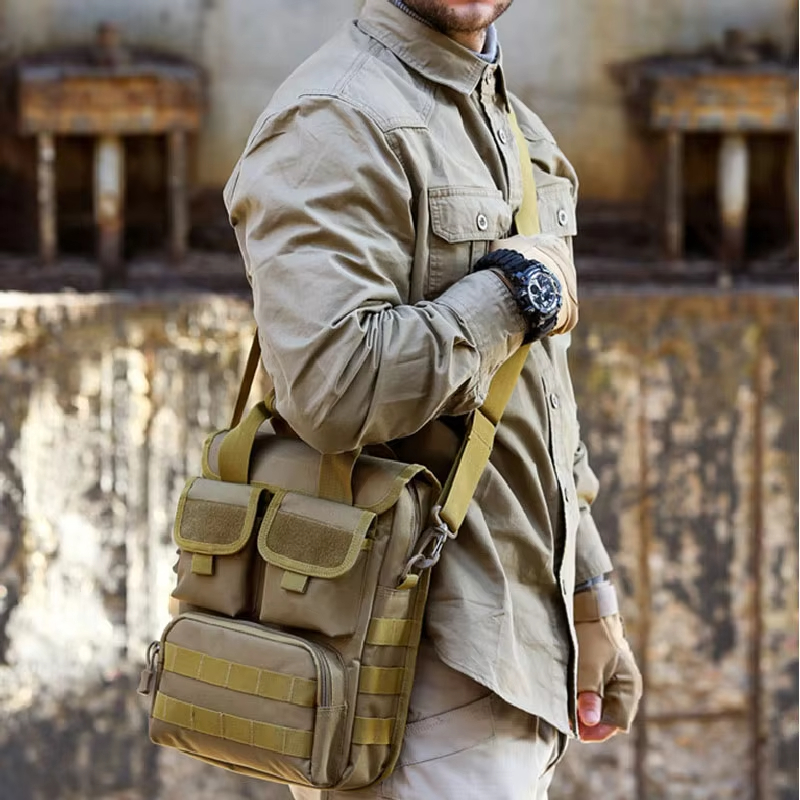 Tactical Men Shoulder Bag Outd - Cycling Commute Bag บทวิจารณ์และราคา