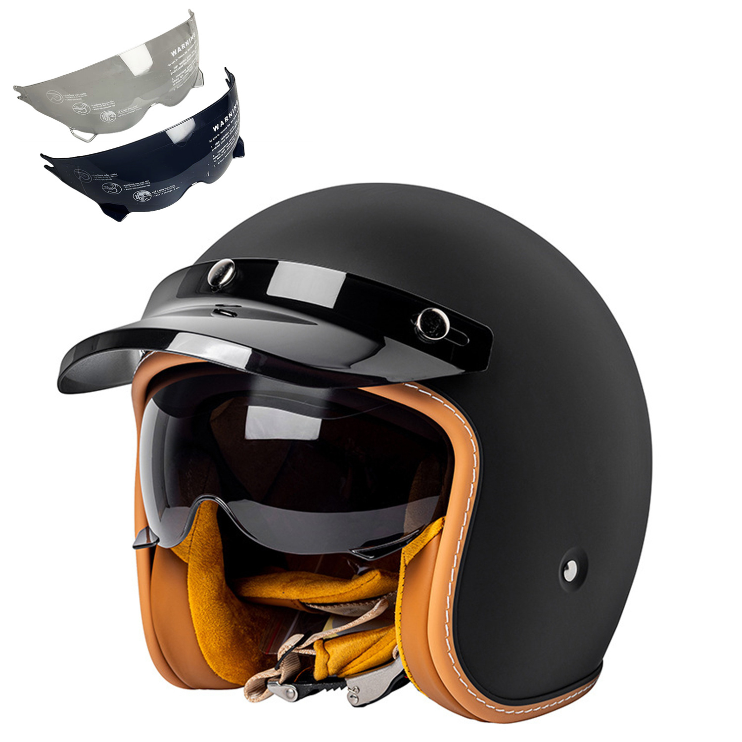 MT-5 Retro Motorcycle Helmet 3 - Commute Cycling Helmet บทวิจารณ์และราคา