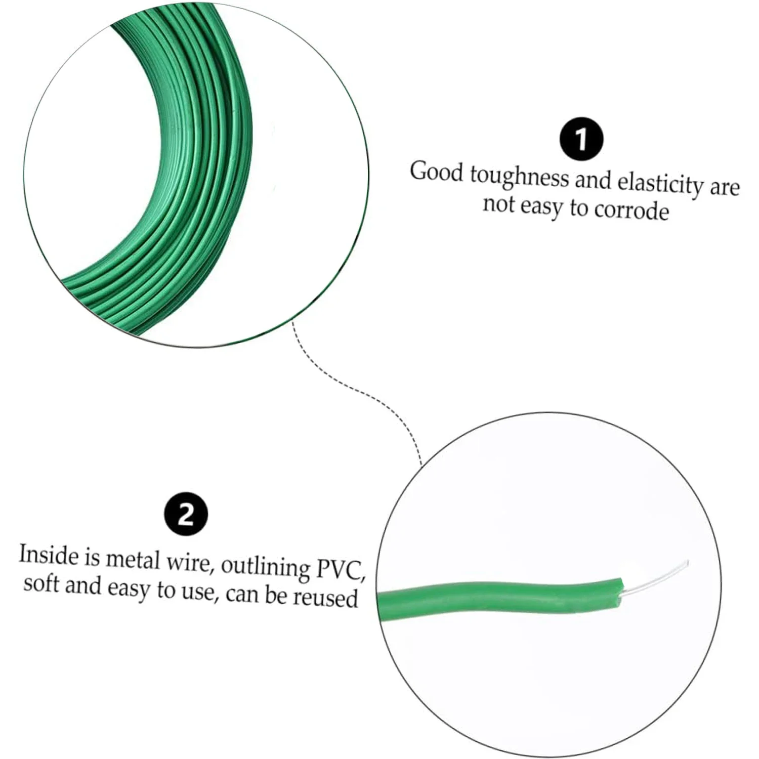 5/8/10m Reusable Plant Support - Cable Lock Flexible บทวิจารณ์และราคา
