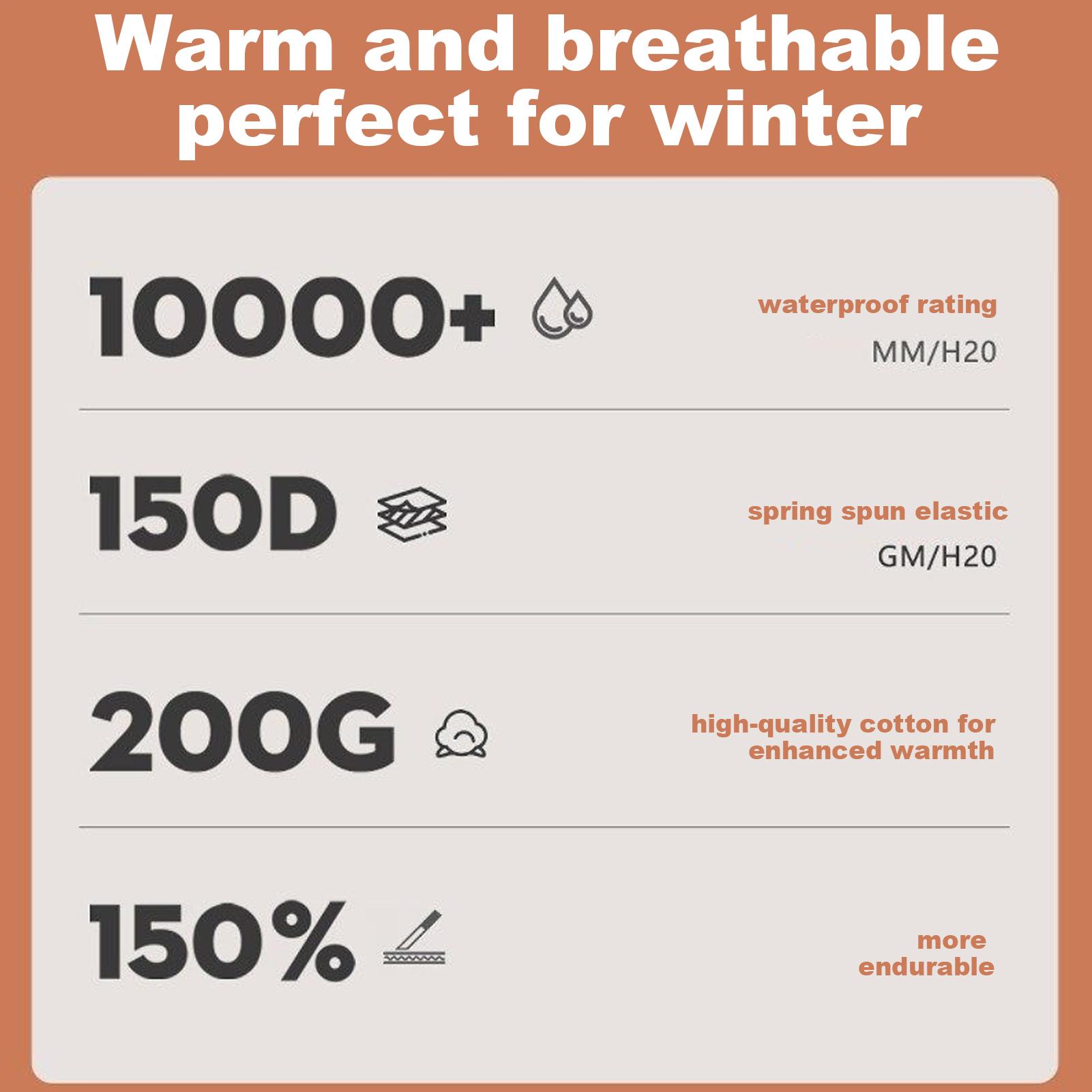 Motorcycle Winter Jacket 4-Poc - Cycling Commute Clothes บทวิจารณ์และราคา