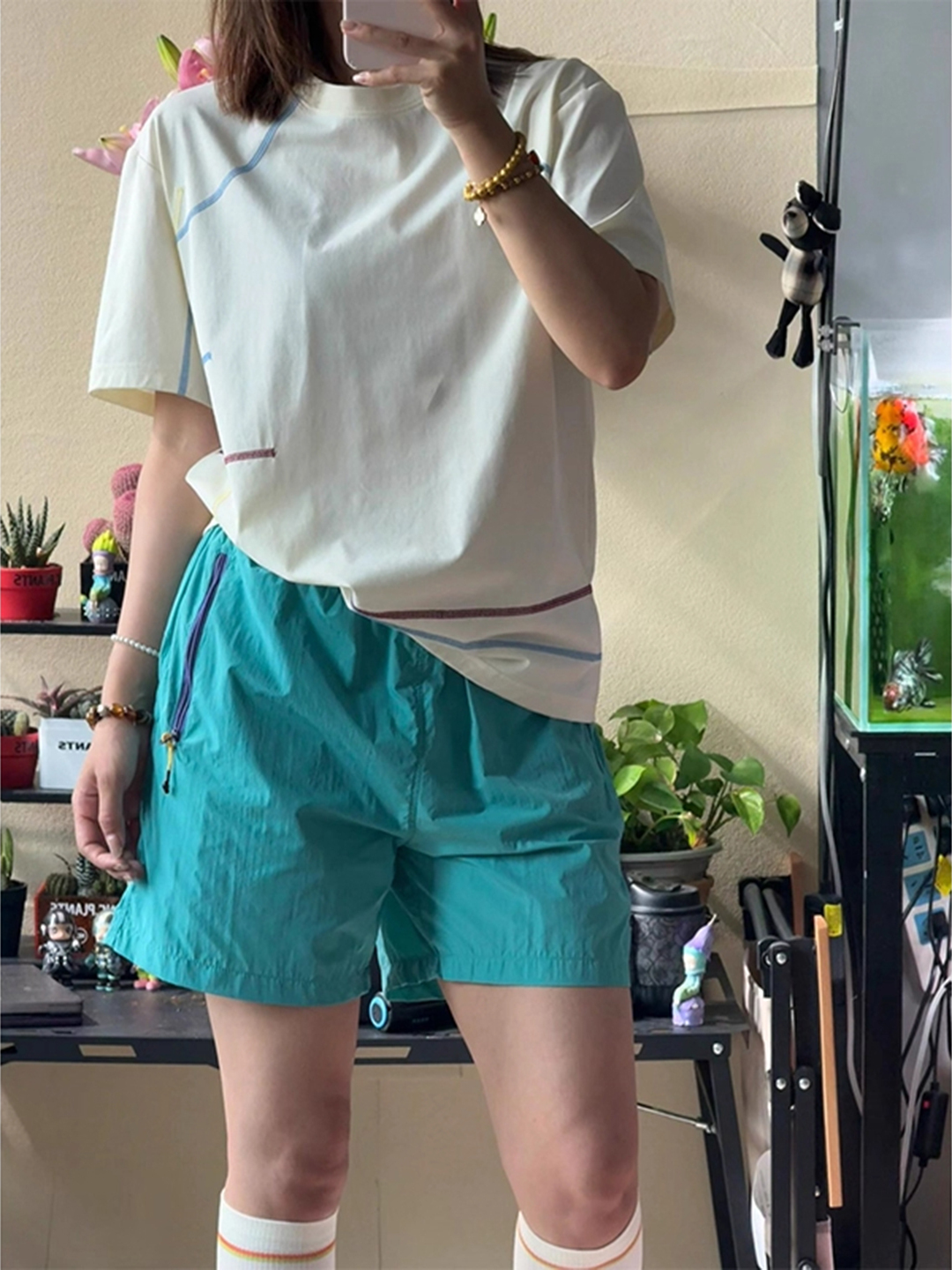 Lake Blue Quick Dry Sports Sho - Cycling Commute Pants บทวิจารณ์และราคา