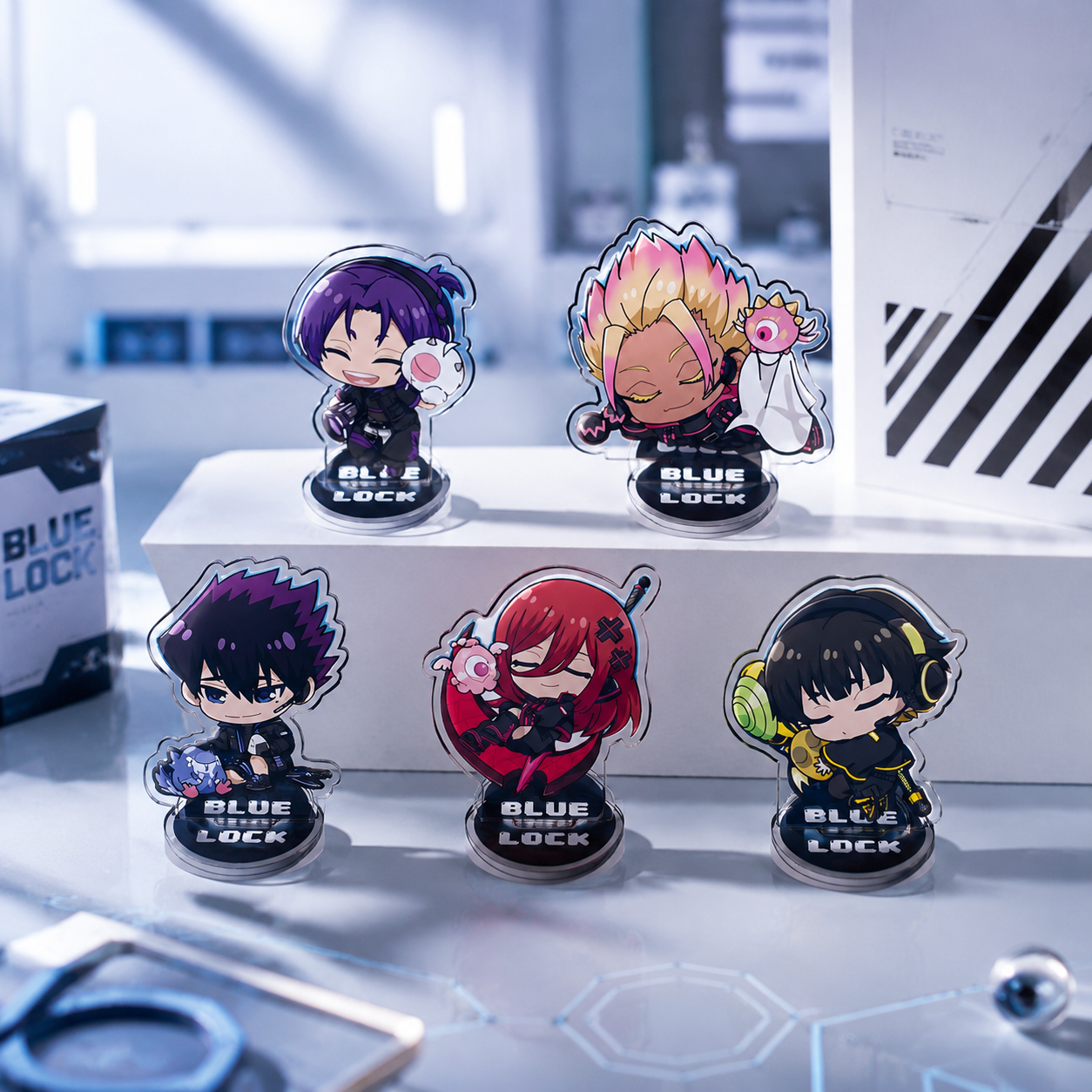Anime BLUE LOCK 10cm Acrylic S - Chain Lock Combination บทวิจารณ์และราคา