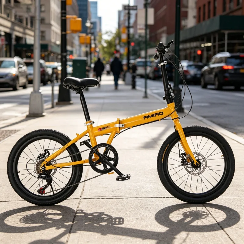 20 Inch Yellow Spoke Wheel Fol - Commuting With Bike บทวิจารณ์และราคา