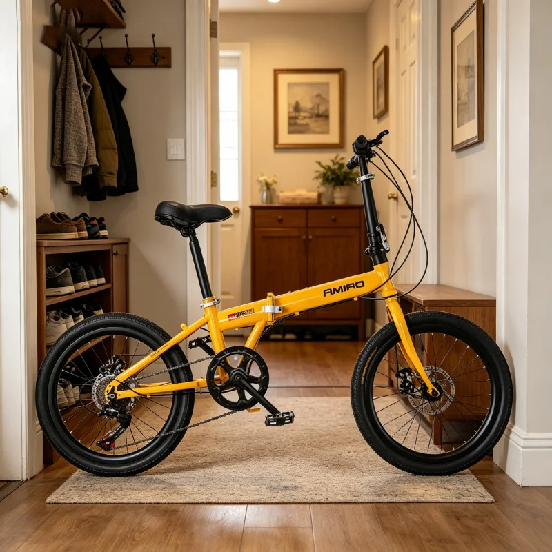 20 Inch Yellow Spoke Wheel Fol - Commuting With Bike บทวิจารณ์และราคา