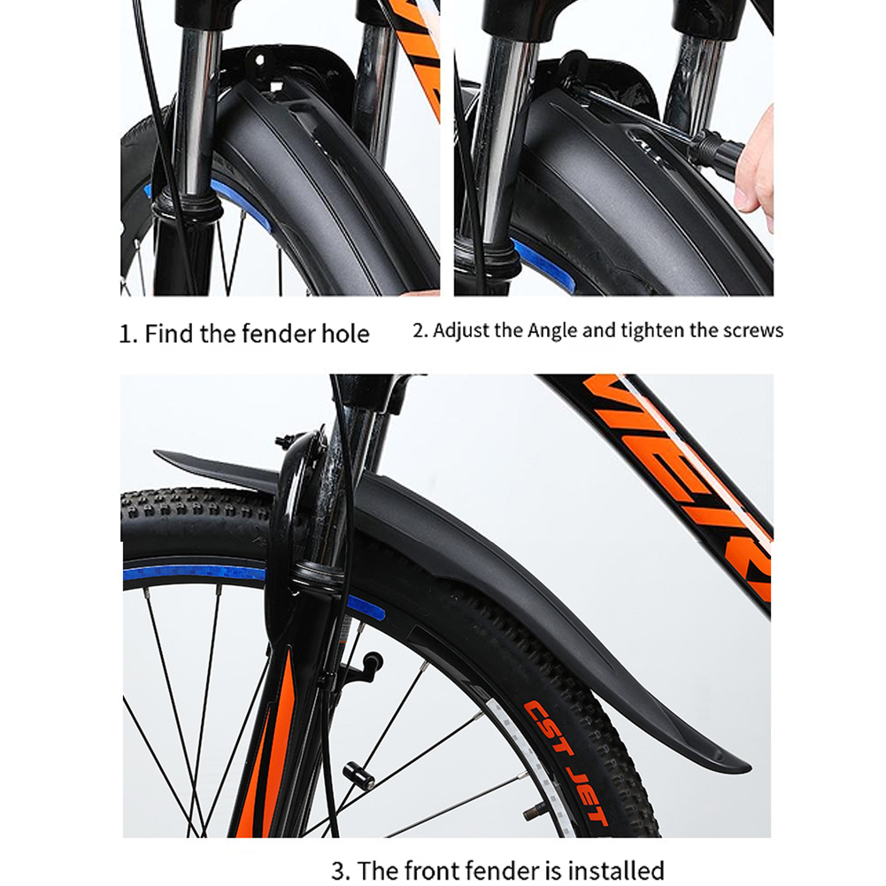 Mountain Bike Fender Set MTB 2 - Fender Mudguard Set บทวิจารณ์และราคา