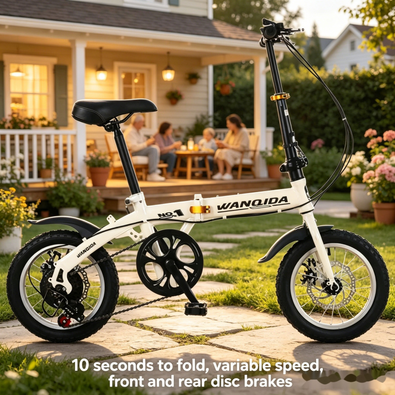 New 12 14 Inch Mini Folding Bi - Commuting With Bike บทวิจารณ์และราคา