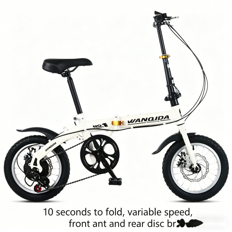 New 12 14 Inch Mini Folding Bi - Commuting With Bike บทวิจารณ์และราคา