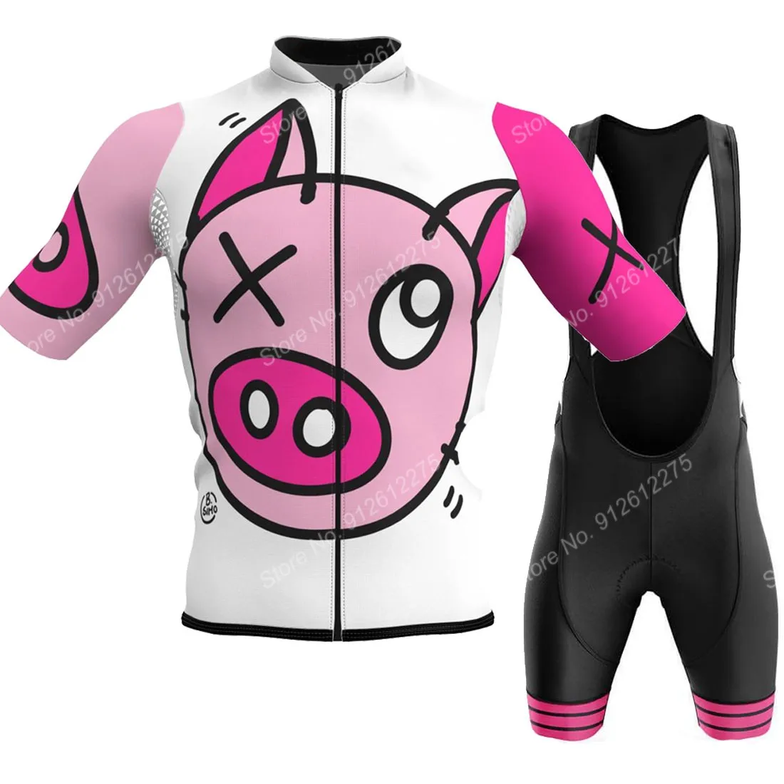 Set Cartoon Comic Pig 2023 Cyc - Cycling Commuter Clothing บทวิจารณ์และราคา