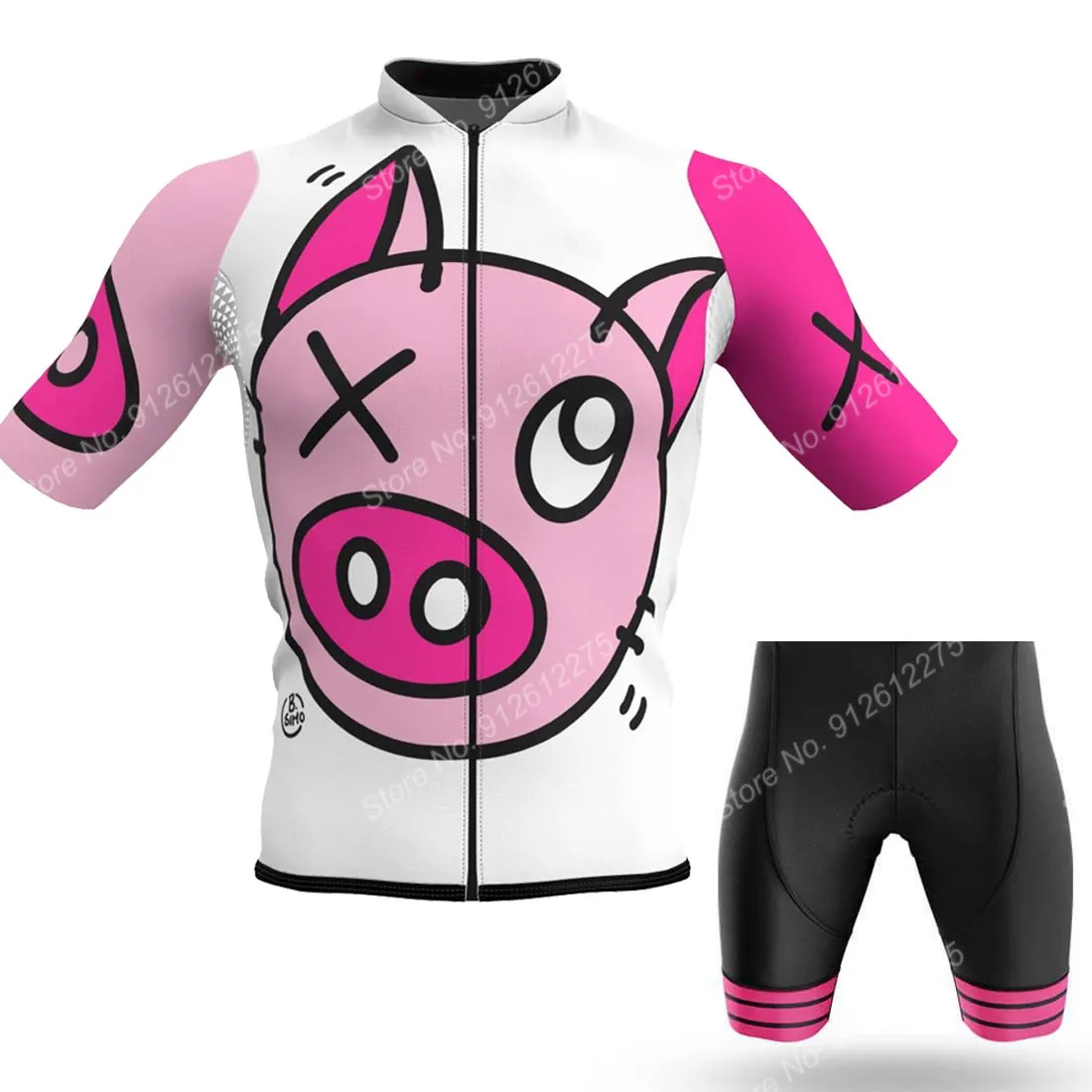 Set Cartoon Comic Pig 2023 Cyc - Cycling Commuter Clothing บทวิจารณ์และราคา