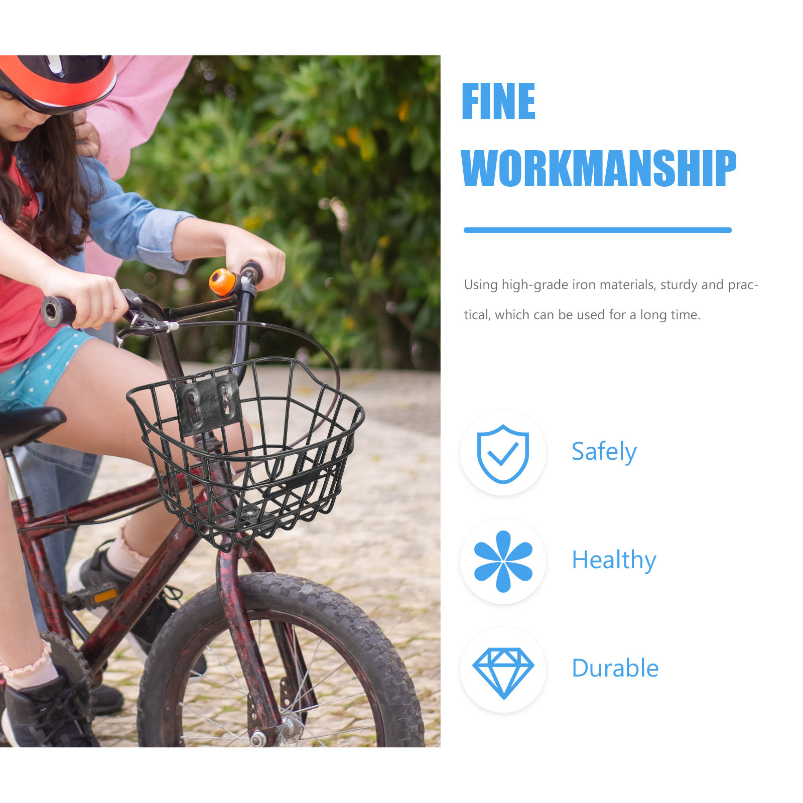 Heavy Duty Thickened Iron Bike - Cycling Commute Bag บทวิจารณ์และราคา