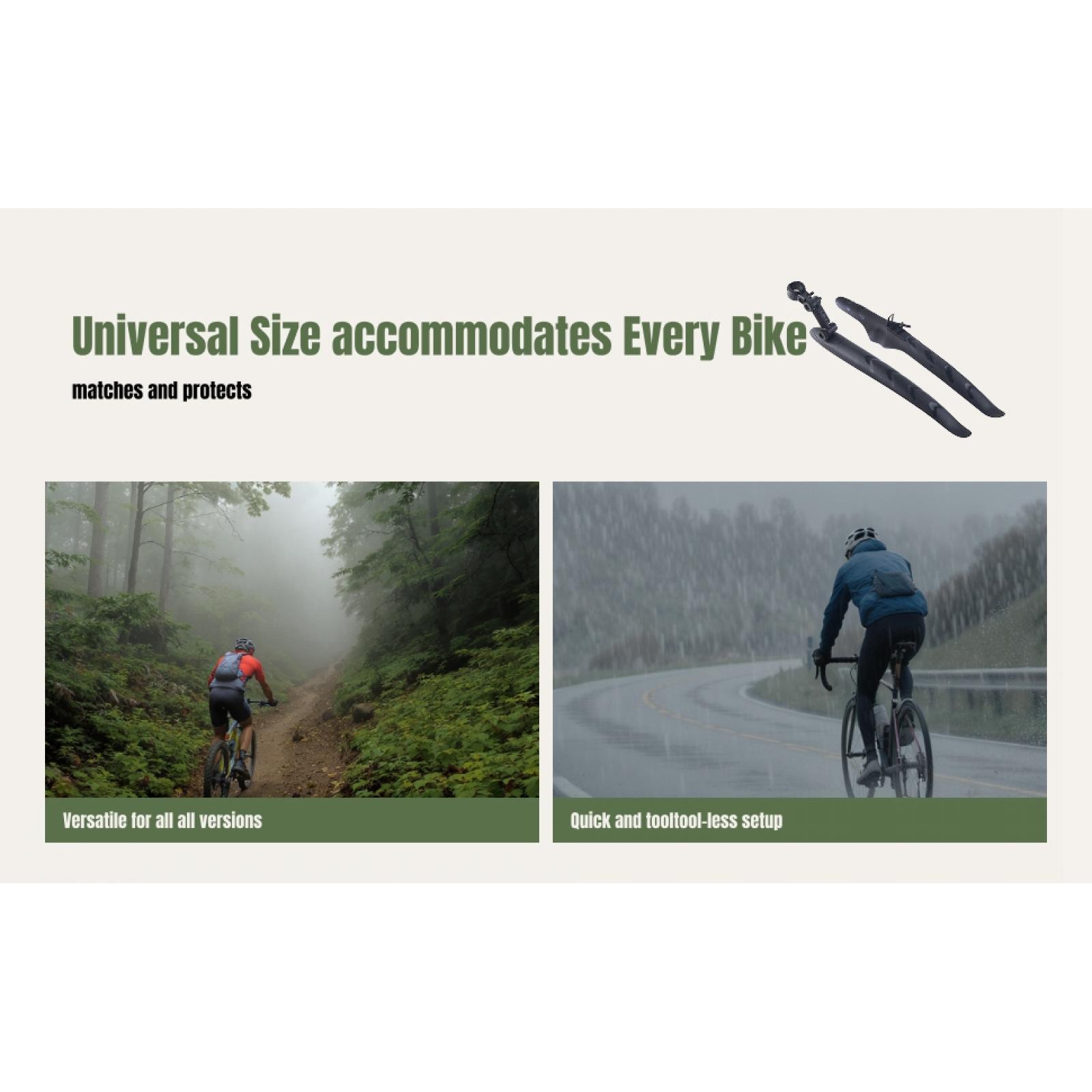 Bike Mudguard Bicycle Fender 7 - Fender Mudguard Set บทวิจารณ์และราคา