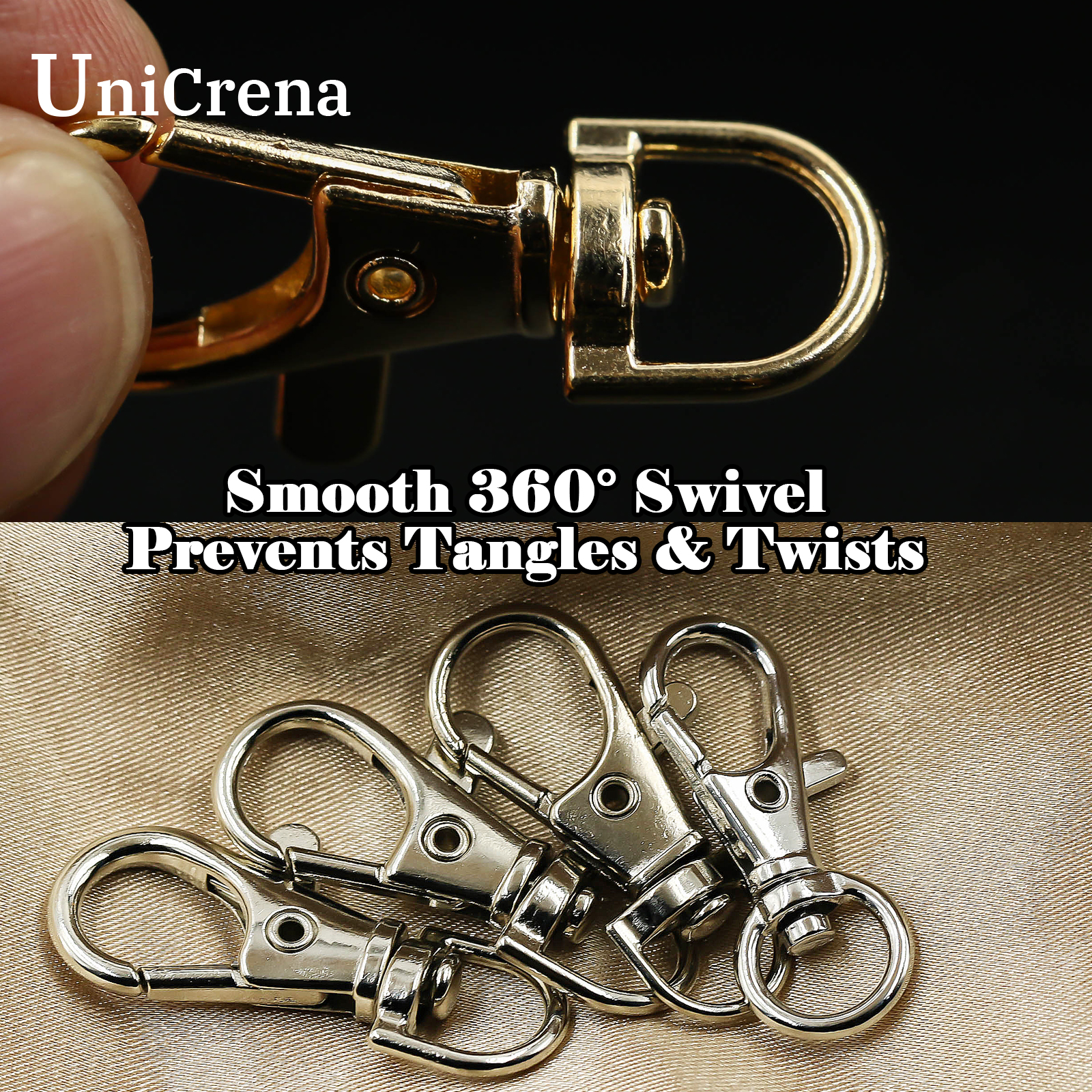 UniCrena Swivel Snap Hooks Lob - Chain Lock Combination บทวิจารณ์และราคา