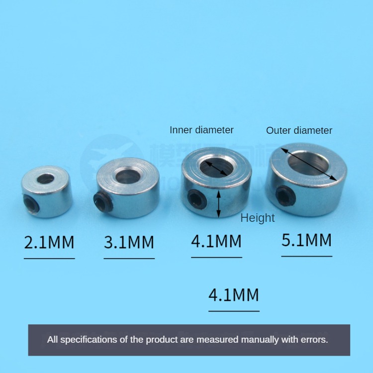 5pcs Metal 2.1mm/2.6mm/3.1mm/4 - Cable Lock Flexible บทวิจารณ์และราคา