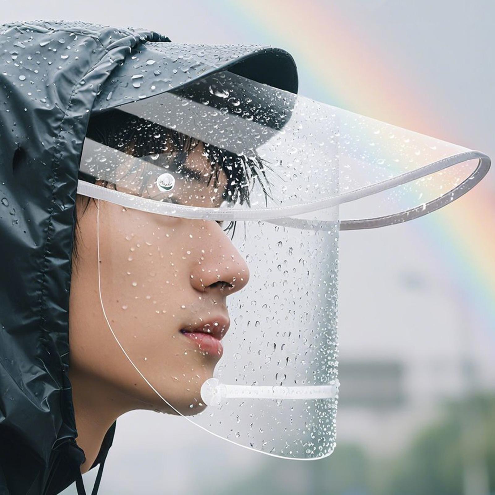 Rainproof Face Shield Clear Wi - Cycling Commute Rain บทวิจารณ์และราคา