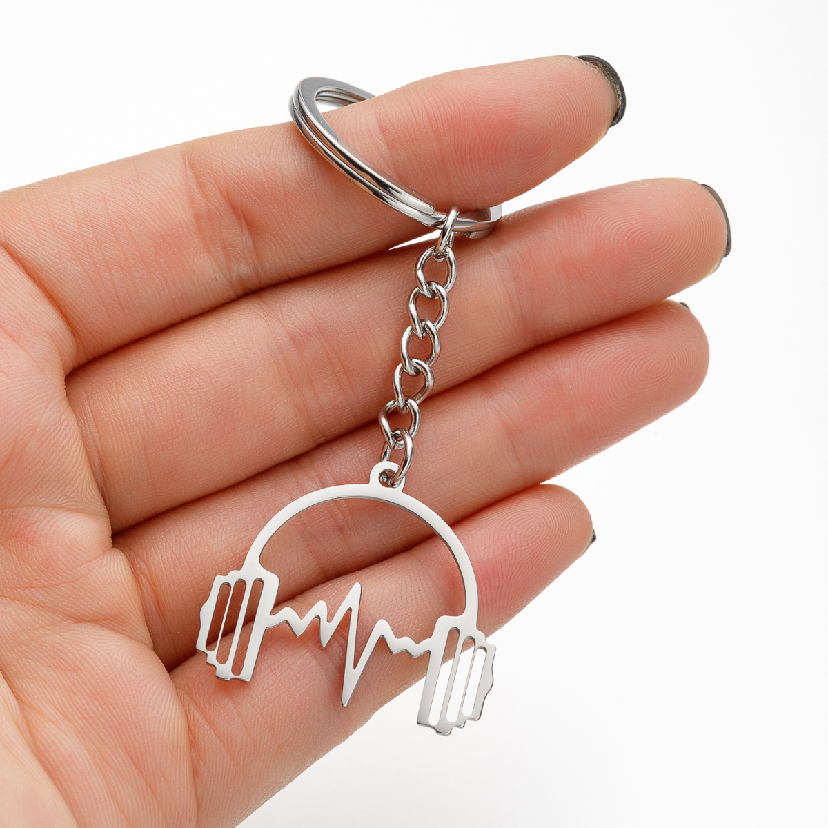 1PC Headphone Keychain Headset - Chain Lock Combination บทวิจารณ์และราคา