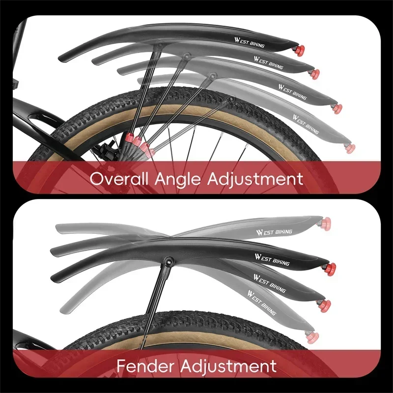 WEST BIKING Mountain Bike Fend - Fender Mudguard Set บทวิจารณ์และราคา