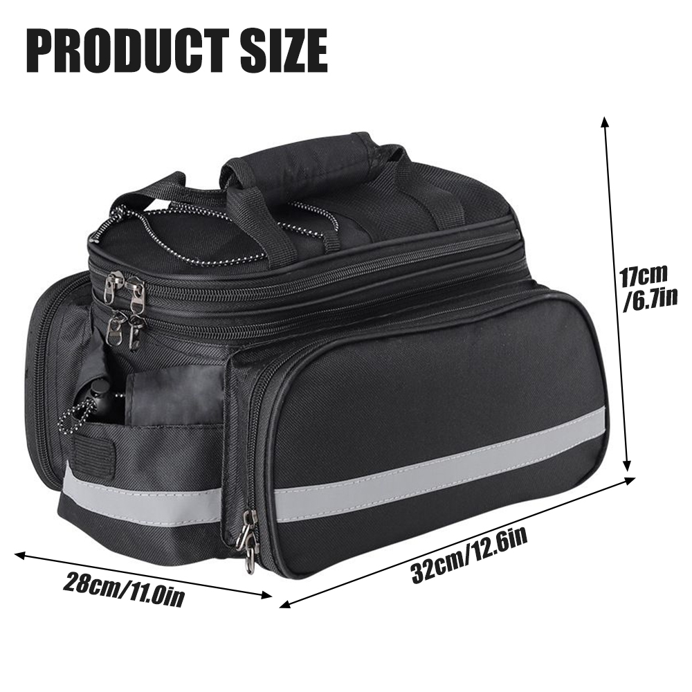 Bike Bags Bicycle Trunk Bag 27 - Cycling Commute Rain บทวิจารณ์และราคา