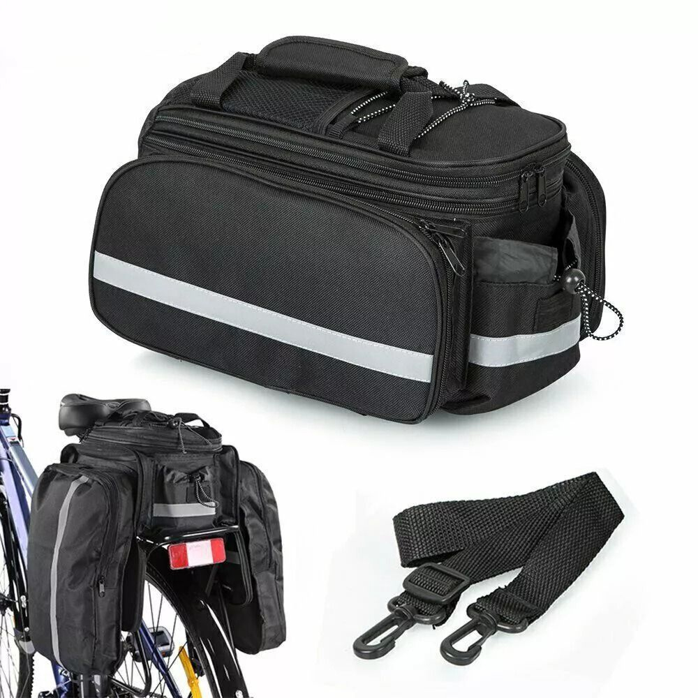 Bike Bags Bicycle Trunk Bag 27 - Cycling Commute Rain บทวิจารณ์และราคา