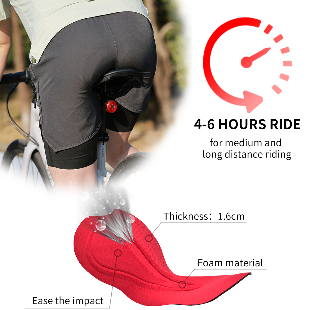 WOSAWE MTB Shorts Summer Men C - Cycling Commuter Trousers บทวิจารณ์และราคา