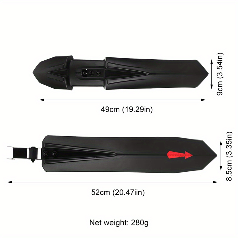 Bicycle Splash Fenders Set Mou - Fender Mudguard Set บทวิจารณ์และราคา