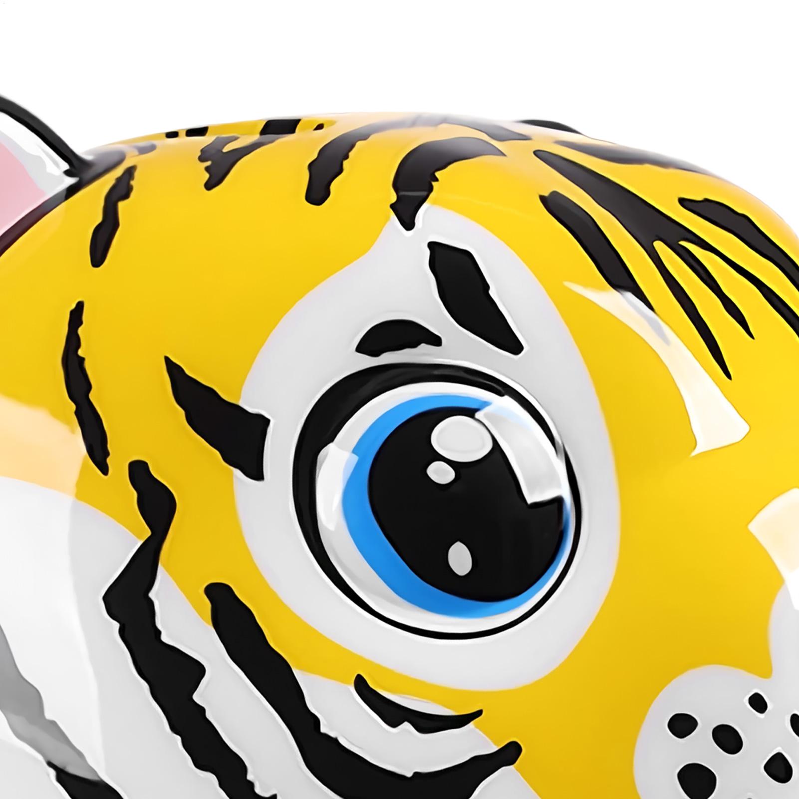 Kids Helmet Tiger Pattern Adju - Commute Cycling Helmet บทวิจารณ์และราคา