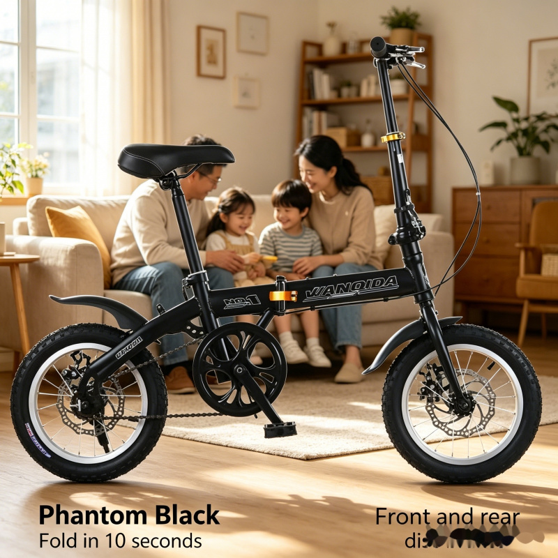 New 12 14 Inch Mini Folding Bi - Commuting With Bike บทวิจารณ์และราคา