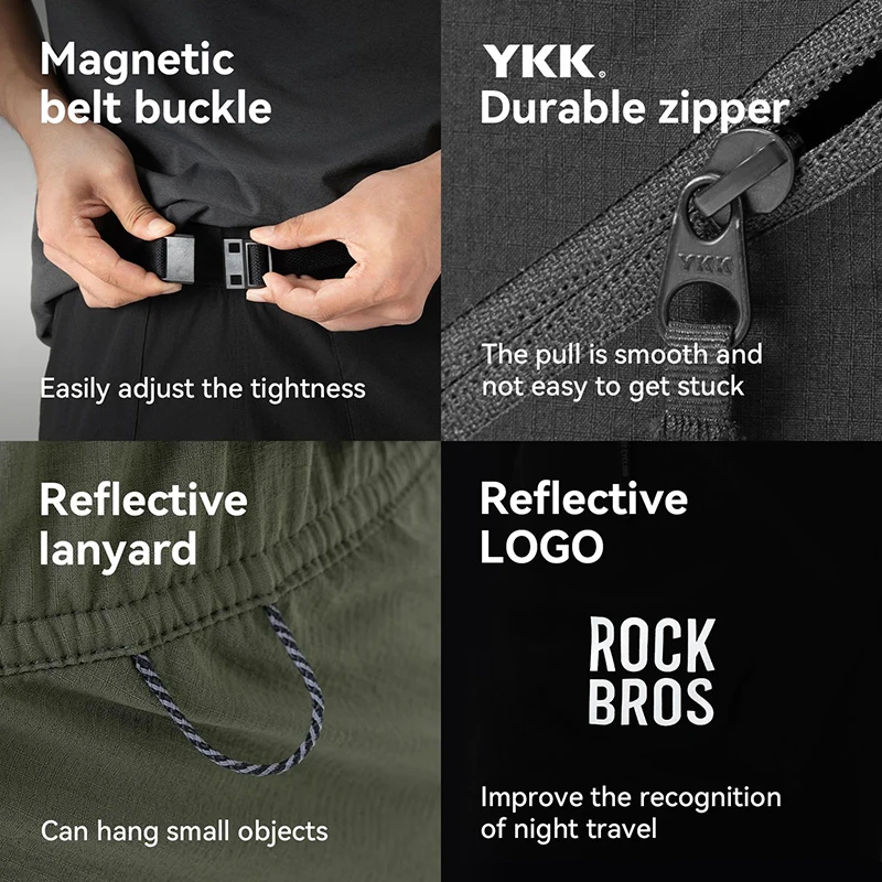 ROCKBROS Men's Quick-Dry Breat - Cycling Shorts For Commute บทวิจารณ์และราคา