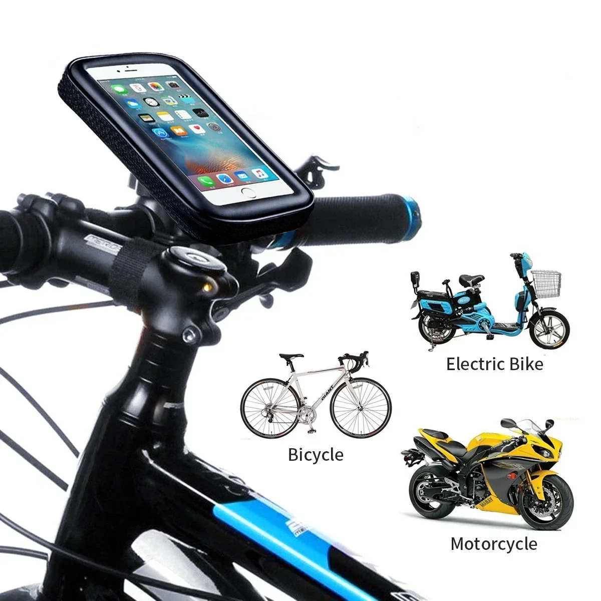 Waterproof Bicycle Phone Holde - Cycling Commute Bag บทวิจารณ์และราคา