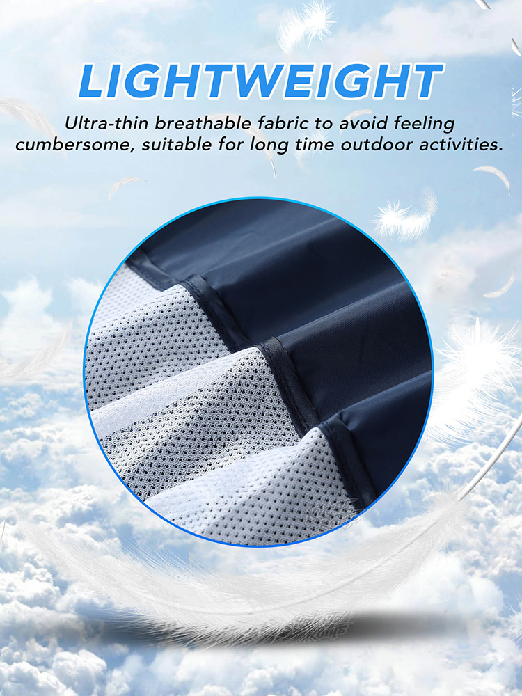 Fan Vest Wearable Cooling Air- - Cycling Commute Clothes บทวิจารณ์และราคา