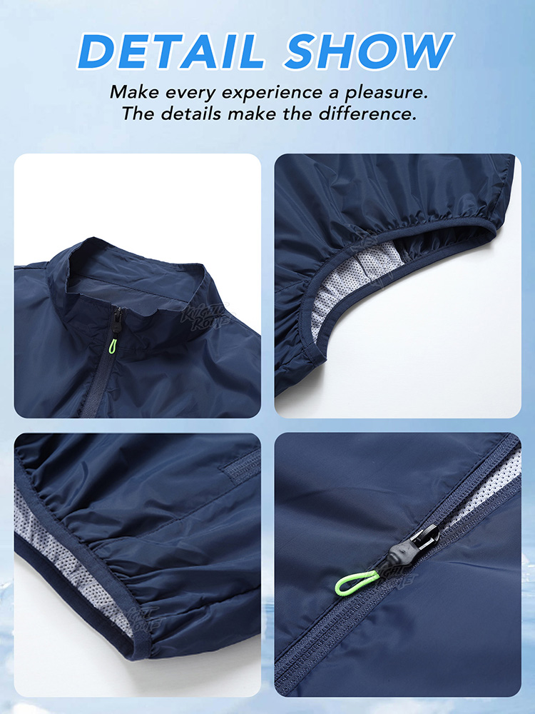 Fan Vest Wearable Cooling Air- - Cycling Commute Clothes บทวิจารณ์และราคา