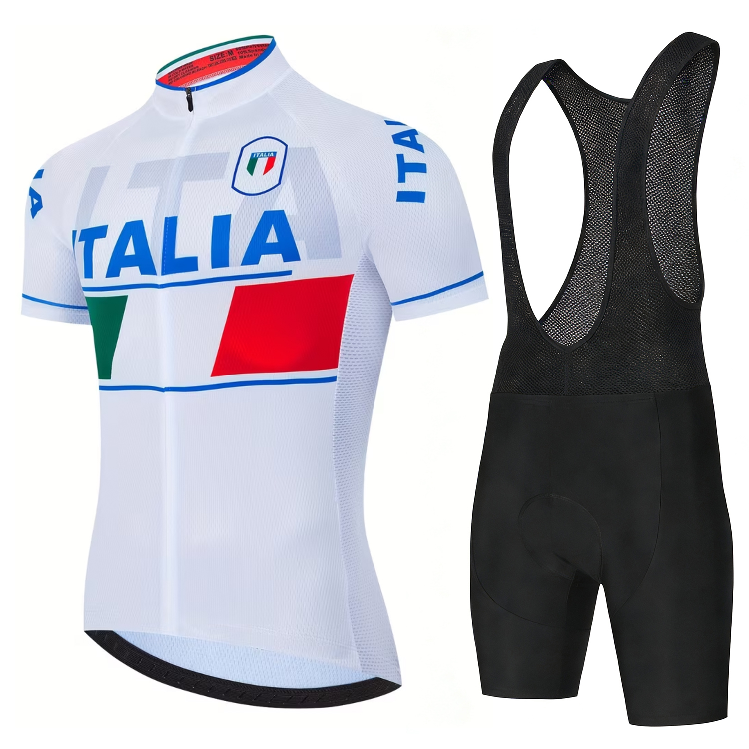 ITALIA Bib Short Cycling Men C - Cycling Commuter Clothing บทวิจารณ์และราคา