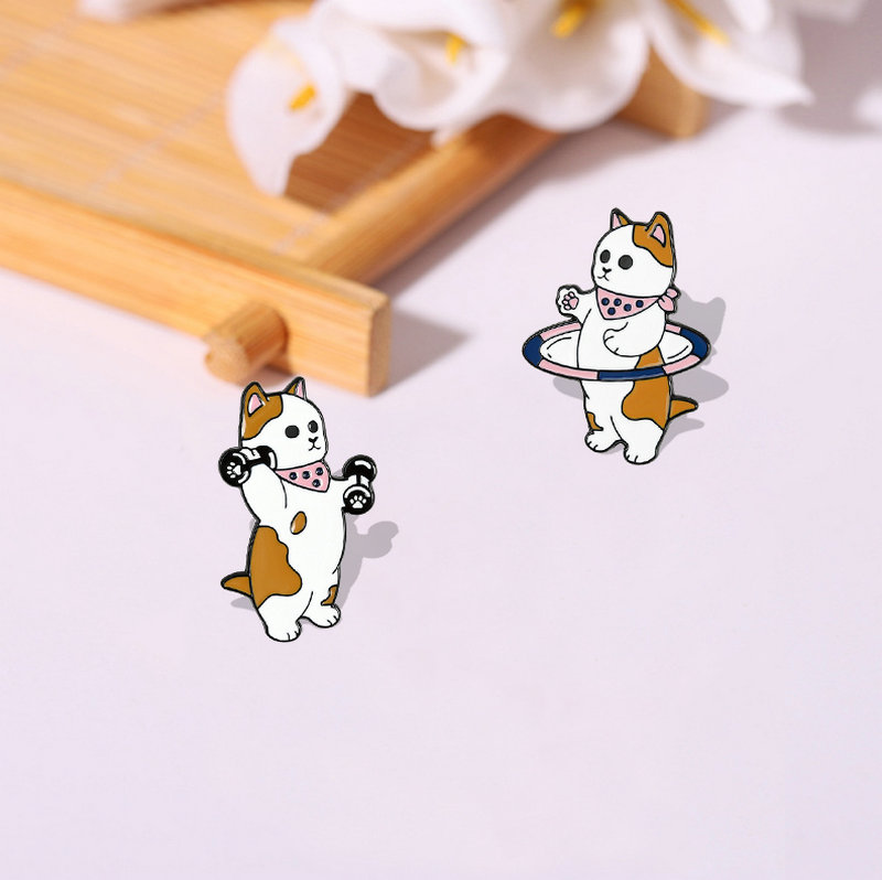 Funny Cats Enamel Pin Custom C - Cycling Commute Bag บทวิจารณ์และราคา