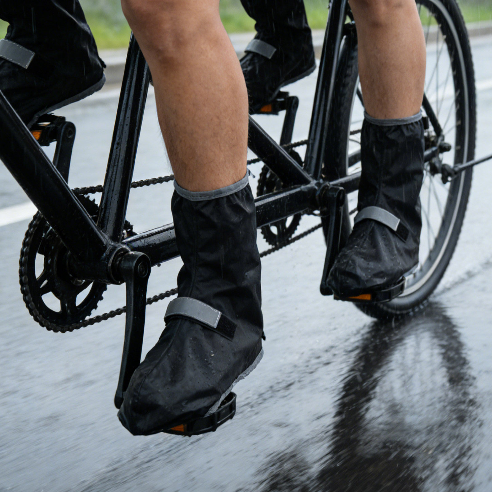 1Pair Waterproof Rain Shoe Cov - Cycling Commute Rain บทวิจารณ์และราคา